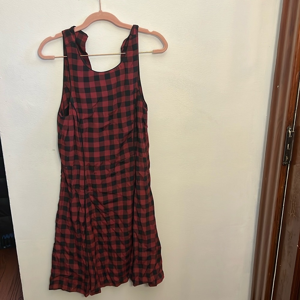 Buffalo plaid dress sanctuary size M
